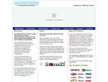 Tablet Screenshot of greenway-ltd.co.uk